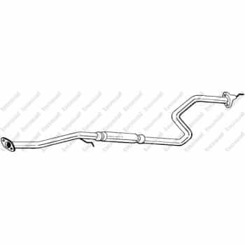 Silencieux central 292-119 Bosal
