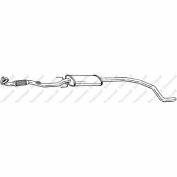 Silencieux central 293-305 Bosal