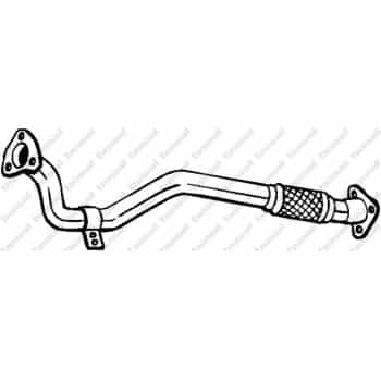 Tuyau d'échappement 741-041 Bosal