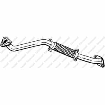 Tuyau d'échappement 803-017 Bosal
