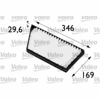 Filtre, air de l'habitacle CLIMFILTER COMFORT 698488 Valeo