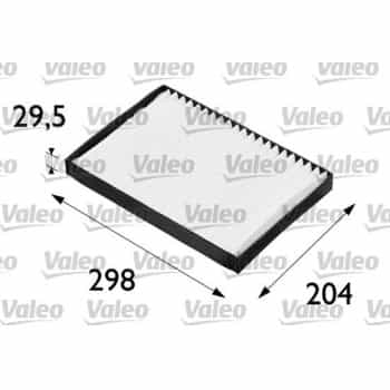 Filtre, air de l'habitacle CLIMFILTER COMFORT 698606 Valeo