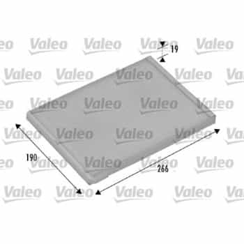 Filtre, air de l'habitacle CLIMFILTER COMFORT 698731 Valeo