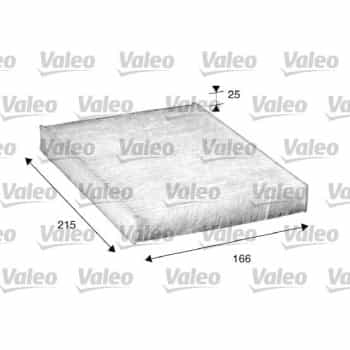 Filtre, air de l'habitacle CLIMFILTER COMFORT 698867 Valeo