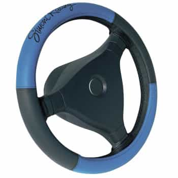 Couvre Volant Simoni Racing Trophy Bleu/Noir Cuir Artificiel