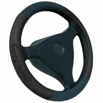 Enjoliveur de volant Simoni Racing Trophy 1 - 37-39cm - Cuir noir