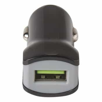 Chargeur Voiture Celly 2.4A 1 USB Noir