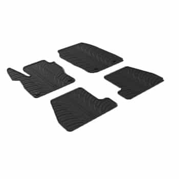 Tapis en caoutchouc pour Ford Focus 3/5 portes + ST 2015- (4 pièces)