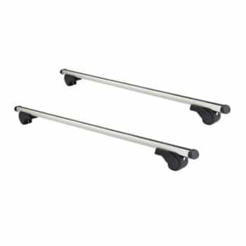 Jeu de barres de toit Twinny Load Aluminium A01 - Avec rails de toit ouverts