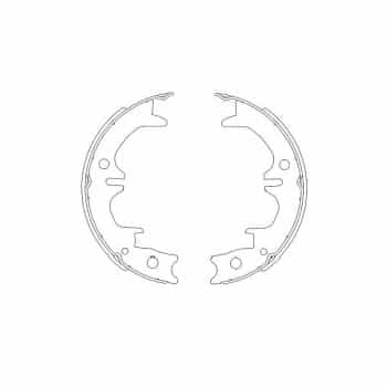 Jeu de mâchoires de frein KBS-9911 Kavo parts