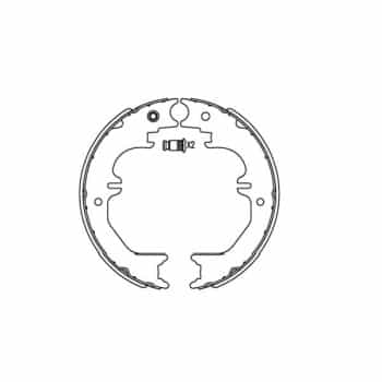 Jeu de mâchoires de frein KBS-9923 Kavo parts