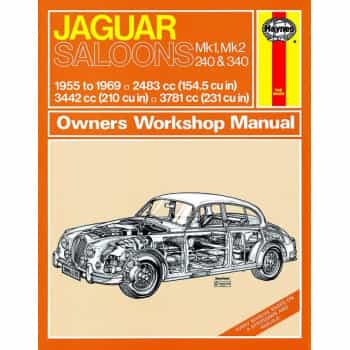 Manuel d'atelier Haynes Jaguar MkI & II, 240 & 340 (1955-1969)