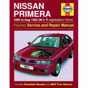 Manuel d'atelier Haynes Nissan Primera Essence (1990-1999)
