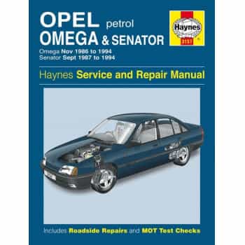 Manuel d'atelier Haynes Opel Omega & Senator petrol (1986-1994)