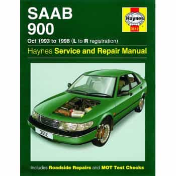 Haynes Workshop manual Saab 900 (Oct 1993-1998)