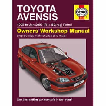 Haynes Workshop manuel Toyota Avensis Essence (1998-2003)