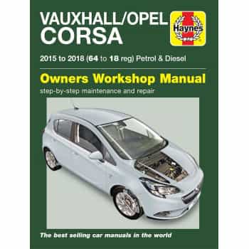 Haynes Workshop manual Opel Corsa essence et diesel (2015-2018)