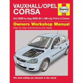 Manuel d'atelier Haynes Opel Corsa Essence & Diesel (Oct 2000-2006)