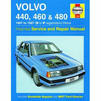 Manuel d'atelier Haynes Volvo 440, 460 & 480 Essence (1987-1997)