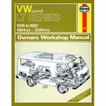 Haynes Workshop manuel VW LT essence Vans & Light Trucks (1976-1987) réimpression classique