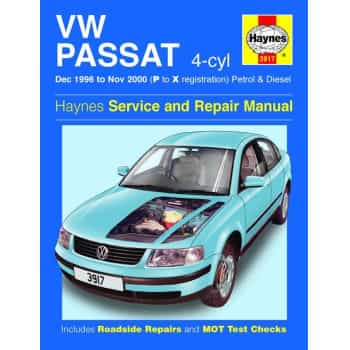 Manuel d'atelier Haynes VW Passat 4 cylindres essence et diesel (déc 1996 - nov 2000)