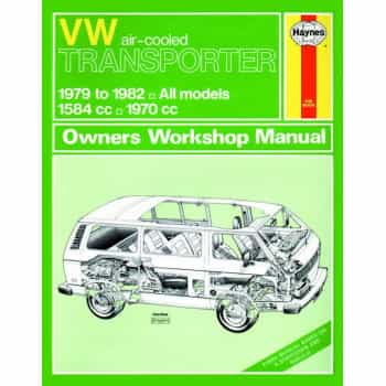 Haynes Workshop manual VW Transporter (refroidi par air) essence (1979-1982) réimpression classique