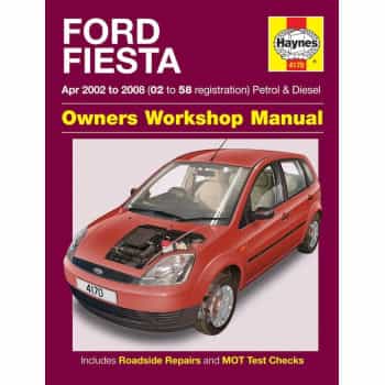 Haynes Workshop manual Ford Fiesta Essence & Diesel (Avril 2002 - 2008)