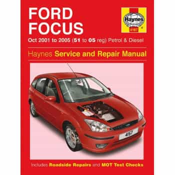 Haynes Manuel d'atelier Ford Focus Essence & Diesel (Oct 2001 - 2005)