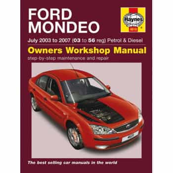 Haynes Manuel d'atelier Ford Mondeo Essence & Diesel (Jul 2003-2007)