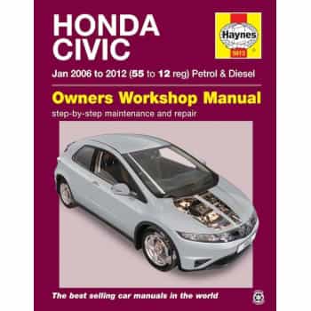 Haynes Workshop manual Honda Civic (Oct 2005 -2012)