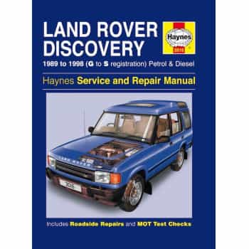 Haynes Workshop manuel Land Rover Discovery essence et diesel (1989-1998)