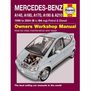 Manuel d'atelier Haynes Mercedes-Benz Classe A essence et diesel (1998-2004)