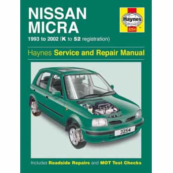 Haynes Workshop manual Nissan Micra (1993-2002)