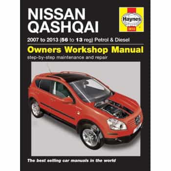 Manuel d'atelier Haynes Nissan Qashqai Essence & Diesel (2007-Jan 2014)