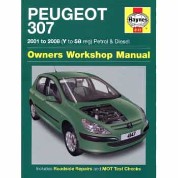Haynes Manuel d'atelier Peugeot 307 Essence & Diesel (2001 - 2008)