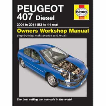 Haynes Manuel d'atelier Peugeot 407 diesel (2004-2011)