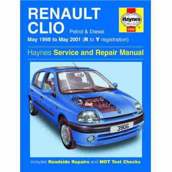 Manuel atelier Haynes Renault Clio Essence & Diesel (Mai 1998 - Mai 2001)
