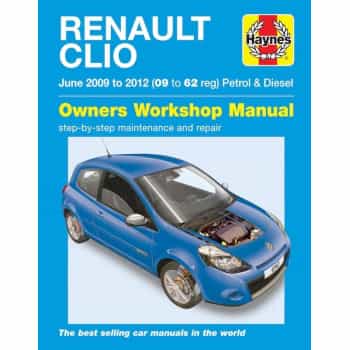 Manuel d'atelier Haynes Renault Clio Essence & Diesel (juin 2009 - 2012)
