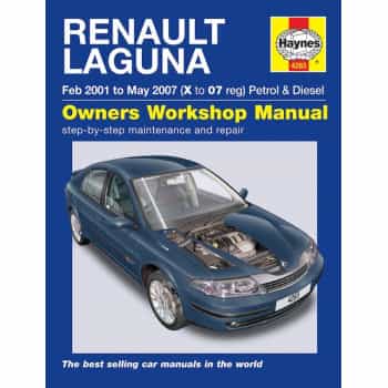 Manuel d'atelier Haynes Renault Laguna Essence & Diesel (Fev 2001-Mai 2007)