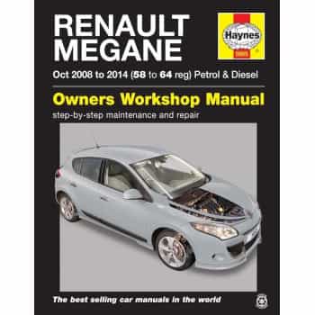 Manuel d'atelier Haynes Renault Megane (Oct 2008-2014)