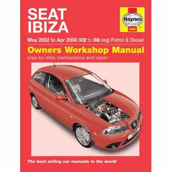 Manuel d'atelier Haynes Seat Ibiza Essence & Diesel (Mai 2002-Avril 2008)
