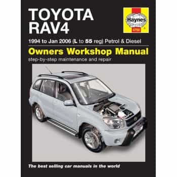Manuel d'atelier Haynes Toyota RAV4 Essence & Diesel (1994-Jan 2006)