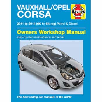Haynes Workshop manual Opel Corsa Essence & Diesel (2011-2014)