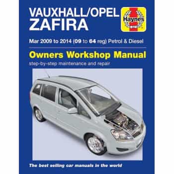 Manuel d'atelier Haynes Vauxhall/Opel Zafira essence et diesel (mars 2009-2014)