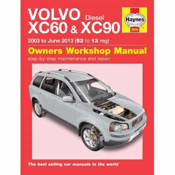 Manuel d'atelier Haynes Volvo XC60 & XC90 diesel (2003-2013)
