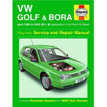 Haynes Manuel d’atelier VW Golf & Bora Essence & Diesel (Avril 1998 - 2000)