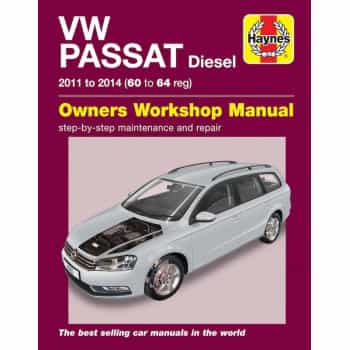 Haynes Workshop manual VW Passat diesel (Dec 2010-2014)