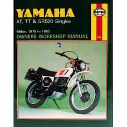 Yamaha XT, TT et SR500 simples (75 - 83)