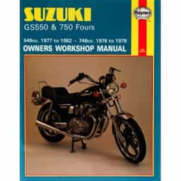 Suzuki GS550 (77 - 82) GS750 Fours (76 - 79)