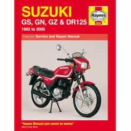 SuzukiGS, GN, GZ & DR125Singles (82 - 05)